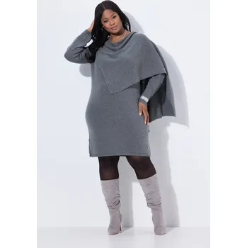 Dámské šaty 71345246 úpletové šaty 841941126-1131 | Oblečení pro plnoštíhlé