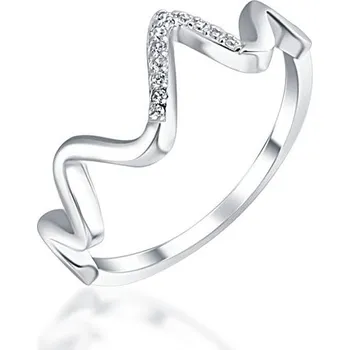 Šperk Prsten JVD 925/1000 stříbrný SVLR0643XE9BI