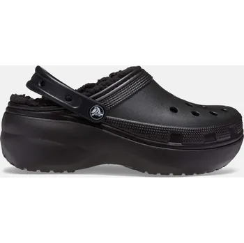 Dámské pantofle Crocs Classic Platform Lined Clog W Black 37-38