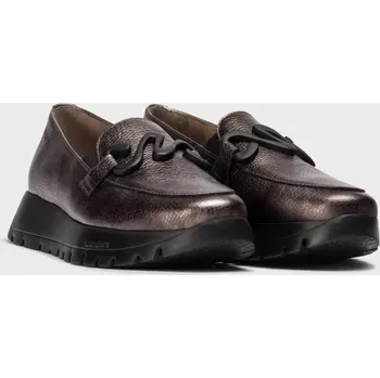 Dámské mokasíny WONDERS dámské mokasíny šedo hnědé