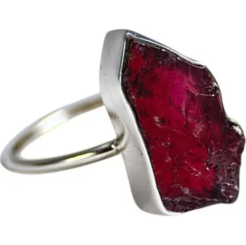 Prsten IGNARA, prsten, granát stříbro 925/1000