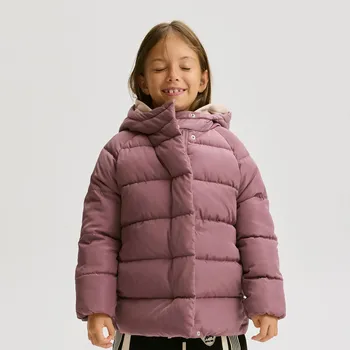 Dívčí bunda Reserved - Voděodolná bunda s kapucí - orchidejová - 232EX-40X - 232EX-40X-146