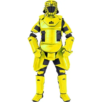 TITAN - Ochranný oblek pro výcvik policie a vojska, neon žlutá L