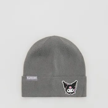 Pokrývka hlavy Reserved - Čepice Kuromi - tmavě šedá - 974GQ-90X - 974GQ-90X-9Y1