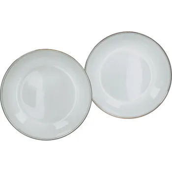 Talíř SILVERCREST® Sada jídelních / polévkových talířů, 2dílná (sada polévkových talířů/béžová)