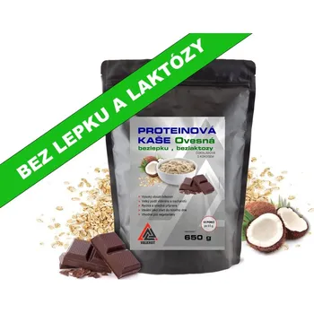 Proteinová kaše BEZ LAKTÓZY A LEPKU VALKNUT 10 x 65 g čokoláda-kokos