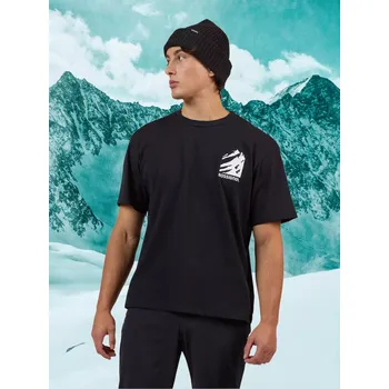 Pánské tričko Pánské tričko Rossignol Waterfall Relax Tee Black