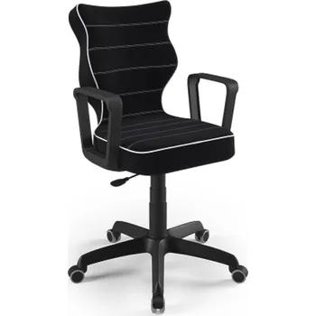 Kancelářská židle upravená na výšku 146-176,5 cm - černá