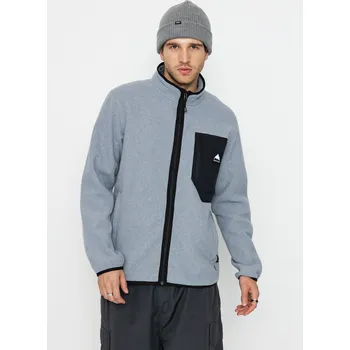 Pánská mikina Burton Cinder ZHD (gray heather) M, šedá