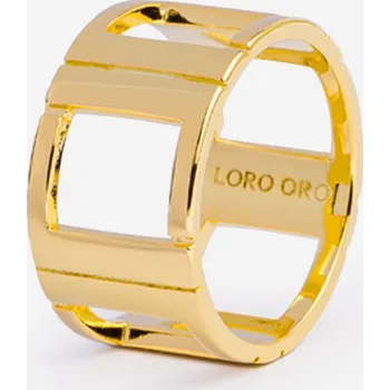 Prsten Khari prsten pozlacená mosaz 54