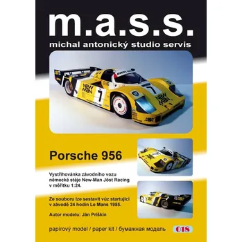 Plastikový model Porsche 956 - Le Mans 1985