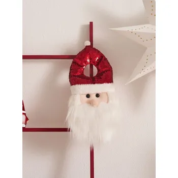 Vánoční dekorace Sinsay - Vánoční dekorace ve tvaru svatého Mikuláše - červená - 910GF-33X - 910GF-33X-ONE