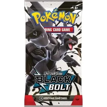 Sběratelská karetní hra Pokémon Black Bolt Booster