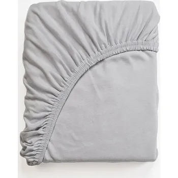 Prostěradlo Bavlněné prostěradlo 120x60 cm - šedé