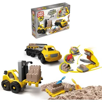 kreativní sada ART CRAFT Sada kinetického písku - Tvoř, stav, rozebírej