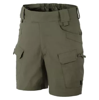 Pánské kraťasy Kraťasy Urban Tactical Shorts 6”, PolyCotton Stretch RipStop, Helikon, Olive Green, XL