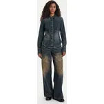 Guess Jeans džínová košile W5BH47 D4ON3 Tmavomodrá Regular Fit S