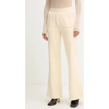 Dámské kalhoty Bavlněné tepláky Patrizia Pepe 2P1718.J079 béžová 08X, vel. 36