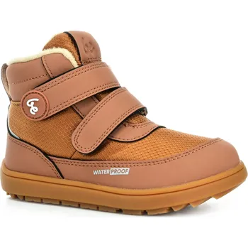 Dívčí zimní obuv Be Lenka Zippu All Brown zimní barefoot boty Velikost boty (EU): 34, Vnitřní délka boty: 225, Vnitřní šířka boty: 88