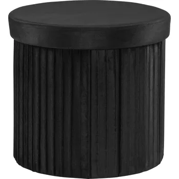 Taburet LIVARNO® Taburet s úložným prostorem (černá)