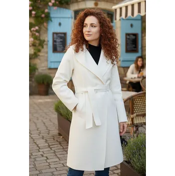 Dámský kabát Glara Delší dámský kabát s kapucí 440701