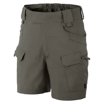 Pánské kraťasy Kraťasy Urban Tactical Shorts 6”, PolyCotton Stretch RipStop, Helikon, Taiga Green, XL