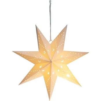 Vánoční dekorace MagicHome Vánoční hvězda 10xLED 40 cm bílá