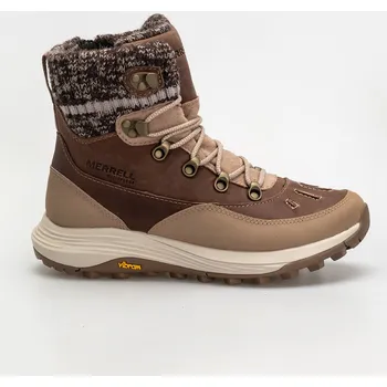 Dámská běžecká obuv Merrell Siren 4 Thermo Mid Zip Wp (hazel) 38.5, hnědá