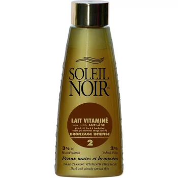 Opalování Soleil Noir vitamínová emulze na tmavé opalování SPF 2 150ml