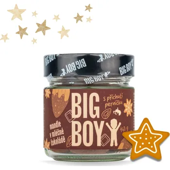 Sušená potravina BIG BOY® Mandle v mléčné čokoládě s perníkovým kořením 140g