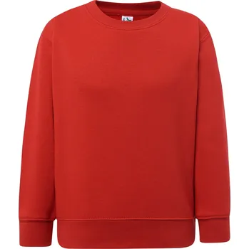 Dívčí mikina detska_klasicka_levna_mikina_cervena Dětská bavlněná trička JHK: S