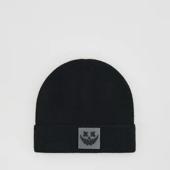 Čepice Reserved - Čepice s nášivkou - černý - 725GT-99X - 725GT-99X-5Y9