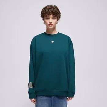 Dámská mikina Adidas Mikina Ess Crew Fl Os Zelená 38
