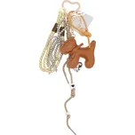 Charm London Stýlový přívěsek Trendy Bag Charm - camel