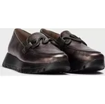 WONDERS dámské mokasíny šedo hnědé