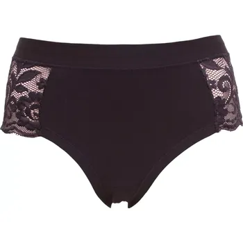 Dámské spodní prádlo Kalhotky s krajkou pro ženy Andrie PS 2962 černé velikost L-42/44