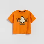 Reserved - Tričko se svítícím potiskem - oranžová - 116FO-22X - 116FO-22X-86