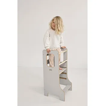 učicí věž Učící věz SLIM M - šedá