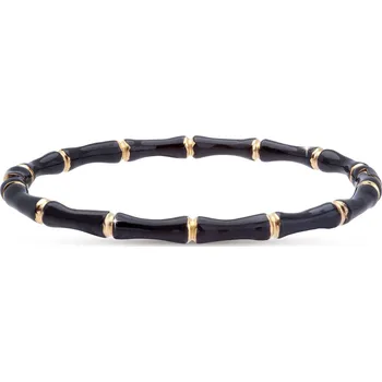 Náramek Náramek z chirurgické oceli 2579 černý