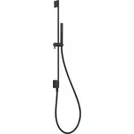 Tres 03493101NM Posuvná tyč s nástěnným přívodem vody - černá matná