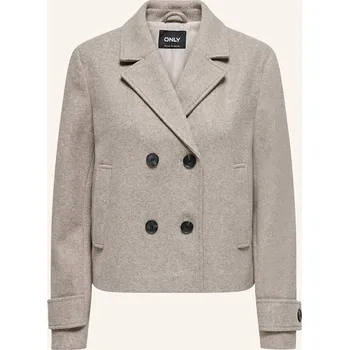 Dámský kabát Only Dámský Caban Kabát, černošedá, 36