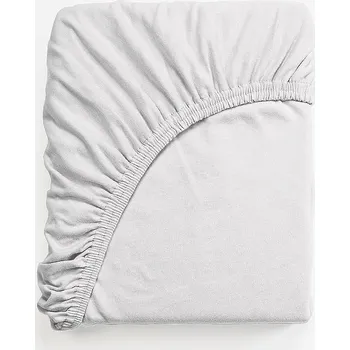 Prostěradlo Bavlněné prostěradlo 190x90 cm - bílé