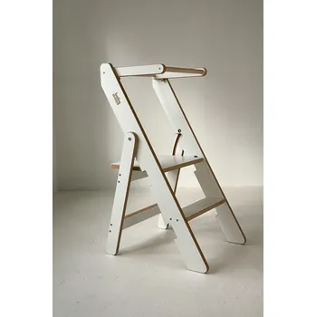 učicí věž Skládací učící věž - bílá