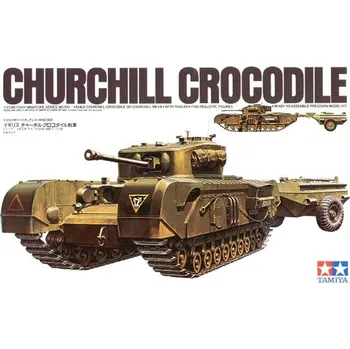 Plastikový model Churchill Crocodile