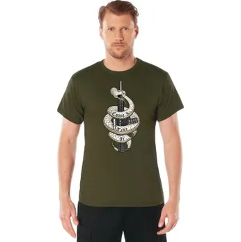 Pánské tričko Tričko Come & Take It, Rothco, Olivové, M