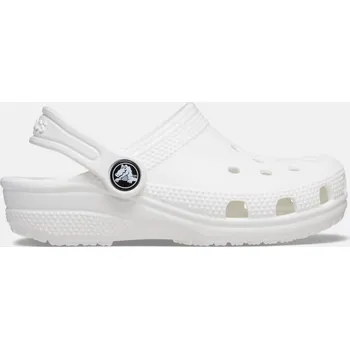 Dívčí pantofle Crocs Classic Clog T White 25-26