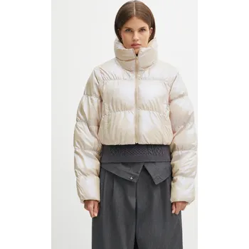 Bunda adidas Originals Ess Glossy, S, béžová, 02X