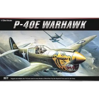 Plastikový model P-40E Warhawk