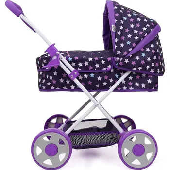 Kočárek pro panenku Five O Nine Crew Kočárek pro panenky - šťastný zajíček