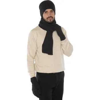 Čepice Duuree.cz Dárkový set Bruno čepice, rukavice a šála 100% kašmír Barva: Antracit